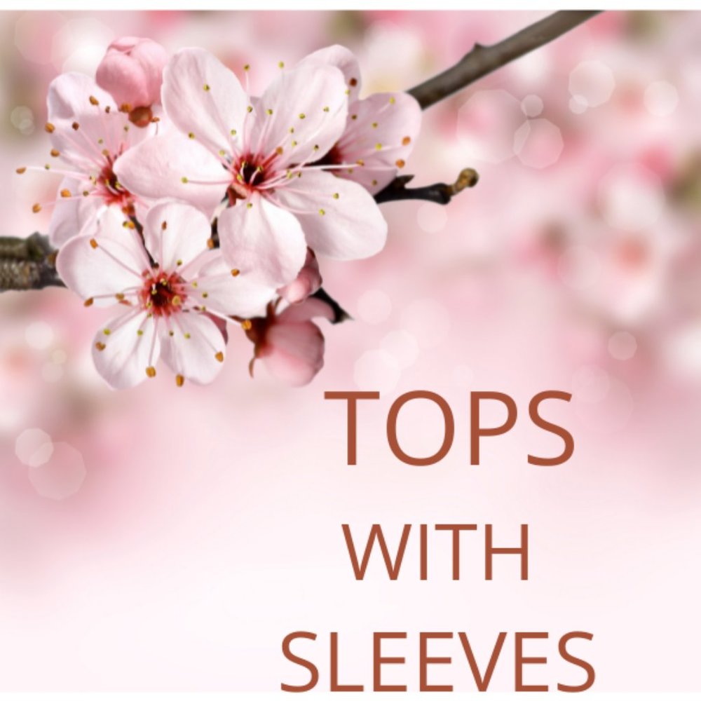 Tops with sleeves